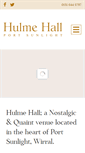 Mobile Screenshot of hulmehall.com